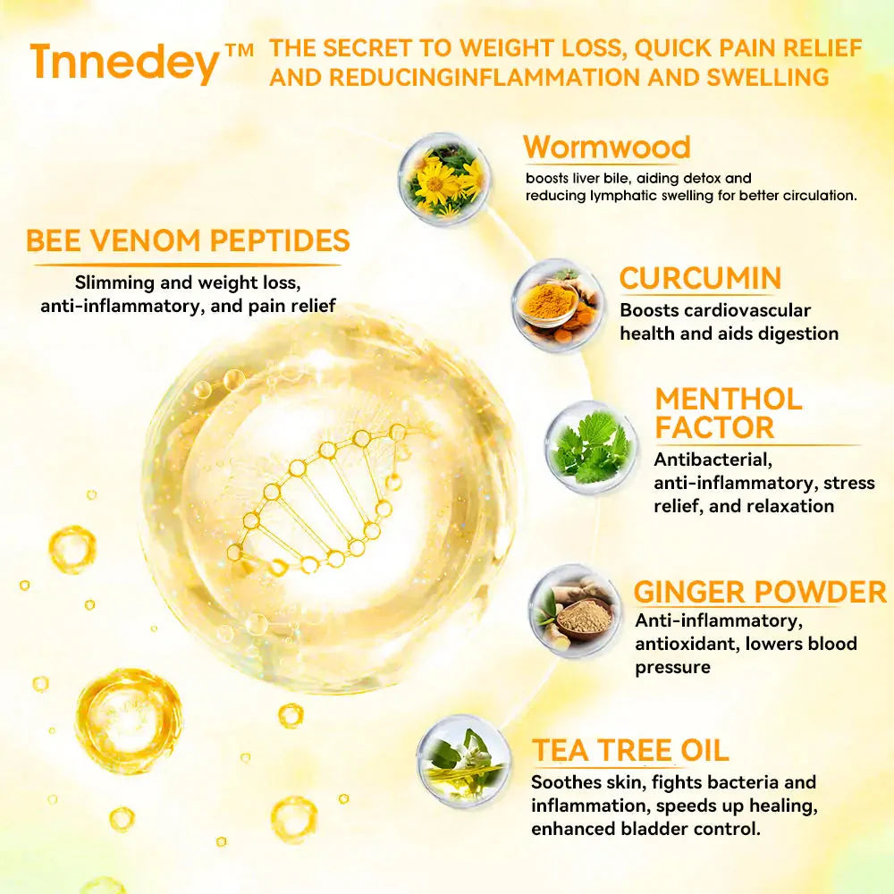 Bee Venom Lymphatic Detox & Slimming Foot Patches 🌿👣