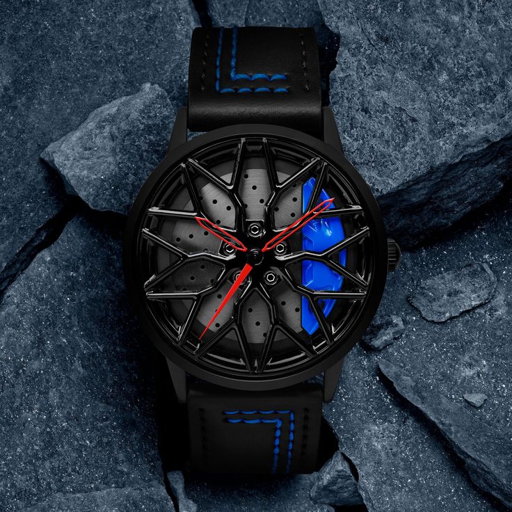 Alloy wheel Gyro Watch