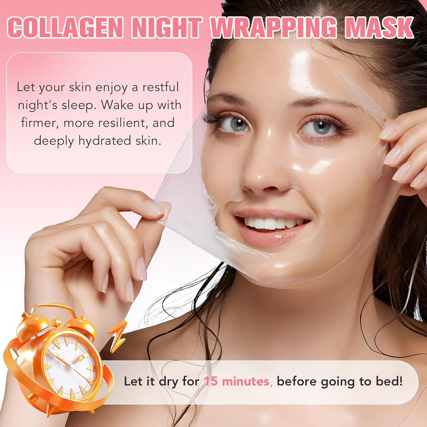 Collagen Night Wrapping Peel Off Mask (BUY 1 GET 1 FREE)