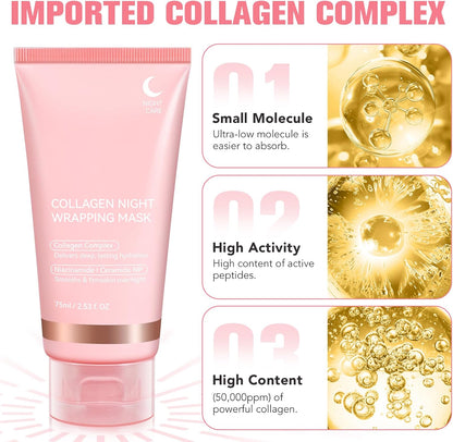 Collagen Night Wrapping Peel Off Mask (BUY 1 GET 1 FREE)
