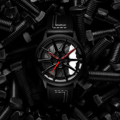 Alloy wheel Gyro Watch