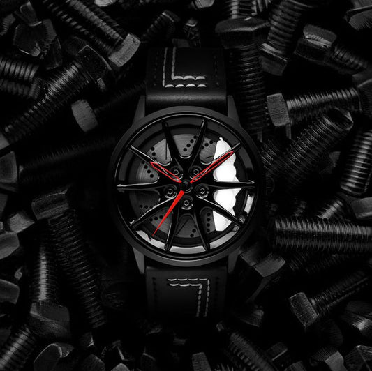 Alloy wheel Gyro Watch
