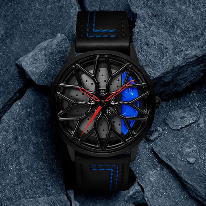Alloy wheel Gyro Watch