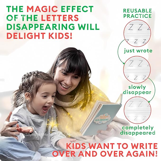 MagicScript™ – Reusable Handwriting Practice Book
