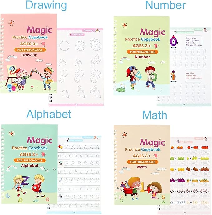 MagicScript™ – Reusable Handwriting Practice Book